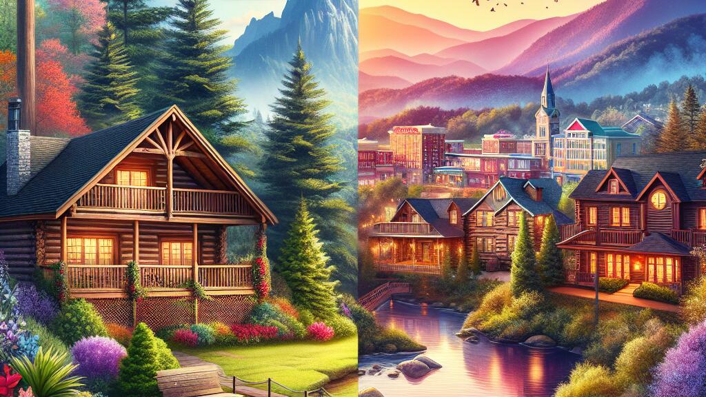 Is it cheaper to rent a cabin in Pigeon Forge or Gatlinburg?